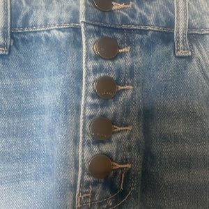 High waste Jean shorts